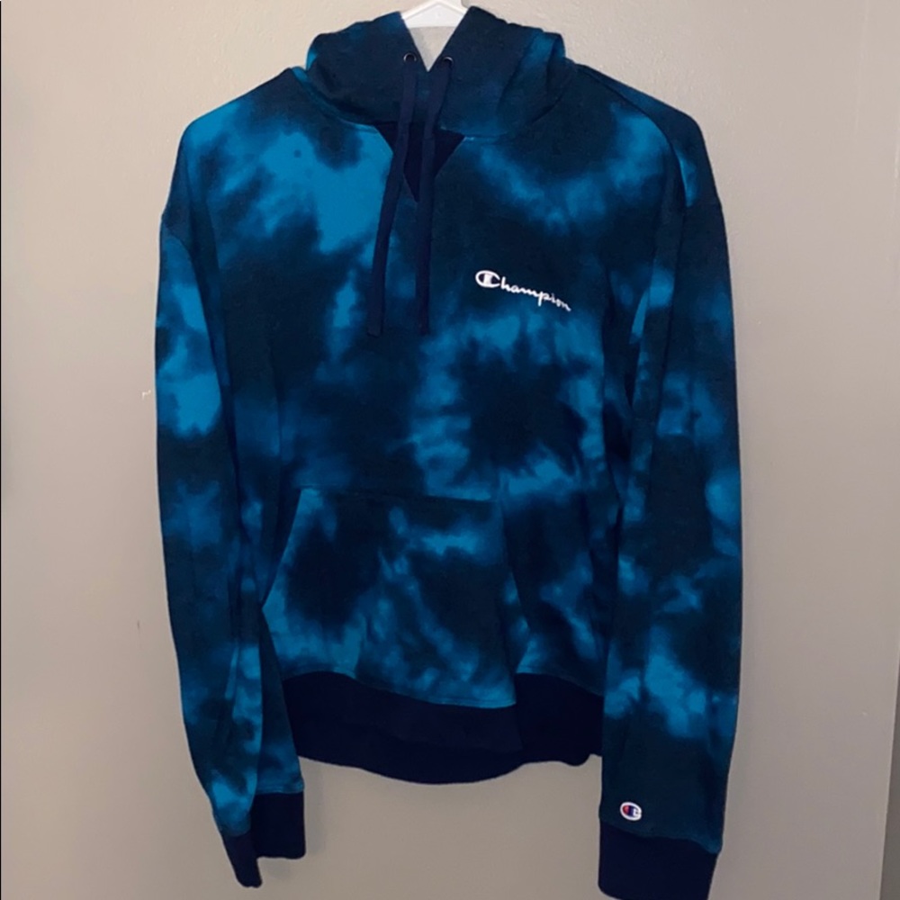 CHAMPION tye dye sweatshirt